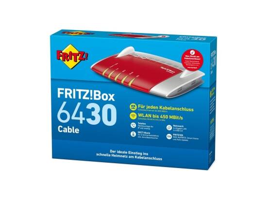 AVM FRITZ!Box 6430 Cable (20002779) Frei für alle Anbieter